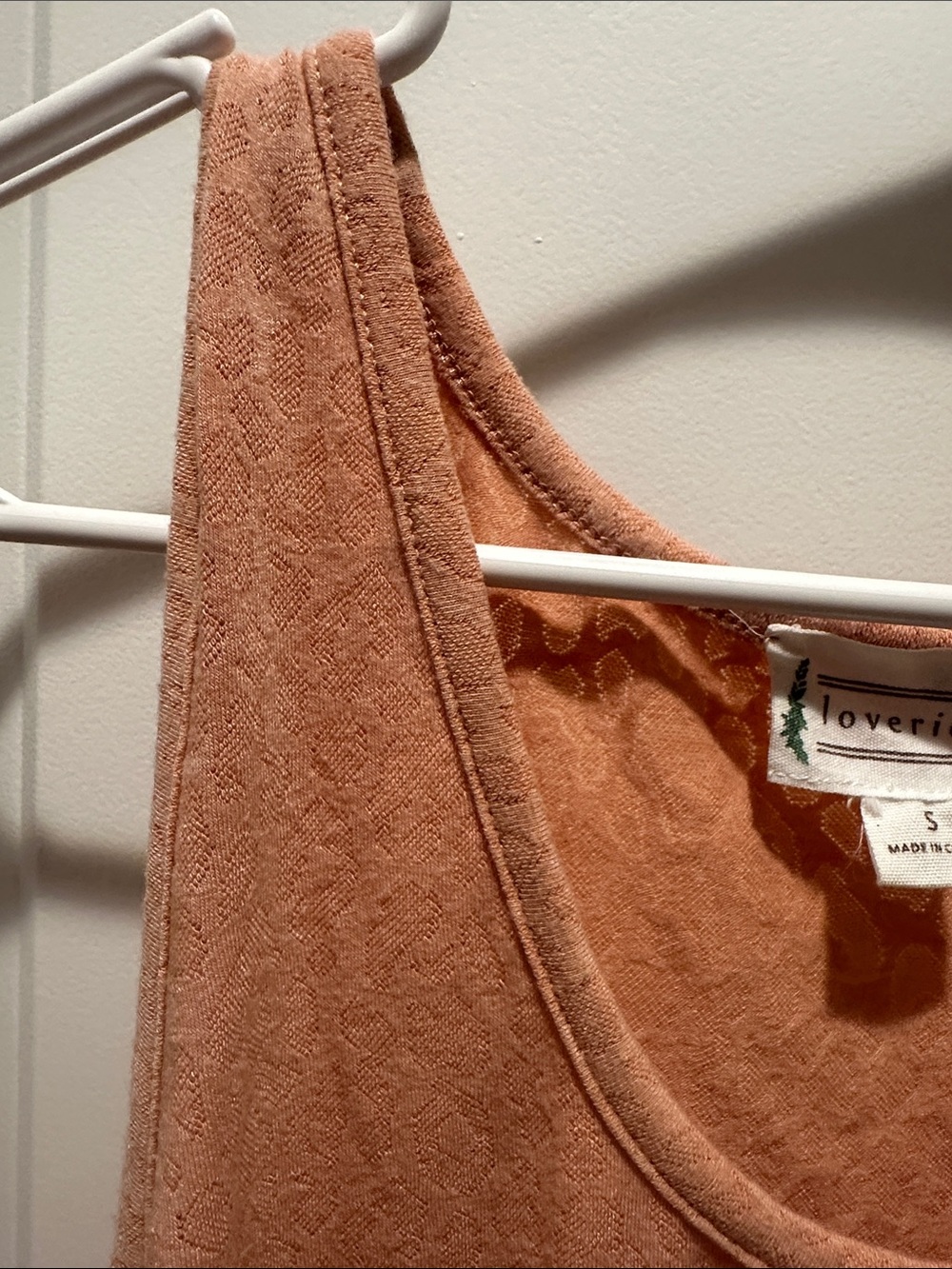 Love Riche Peach Ruffle-Hem Tank - Picture 3 of 9